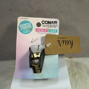 🧡10/$10🧡 Conair Scalp Care Gold & Black Hair Clip